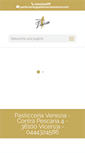 Mobile Screenshot of pasticceriavenezia.com