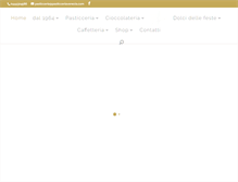 Tablet Screenshot of pasticceriavenezia.com